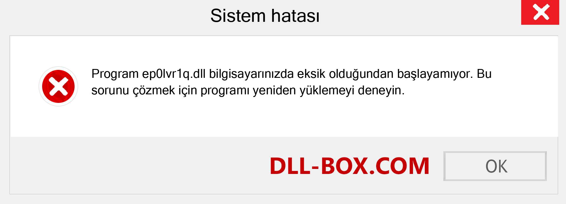 ep0lvr1q.dll dosyası eksik mi? Windows 7, 8, 10 için İndirin - Windows'ta ep0lvr1q dll Eksik Hatasını Düzeltin, fotoğraflar, resimler
